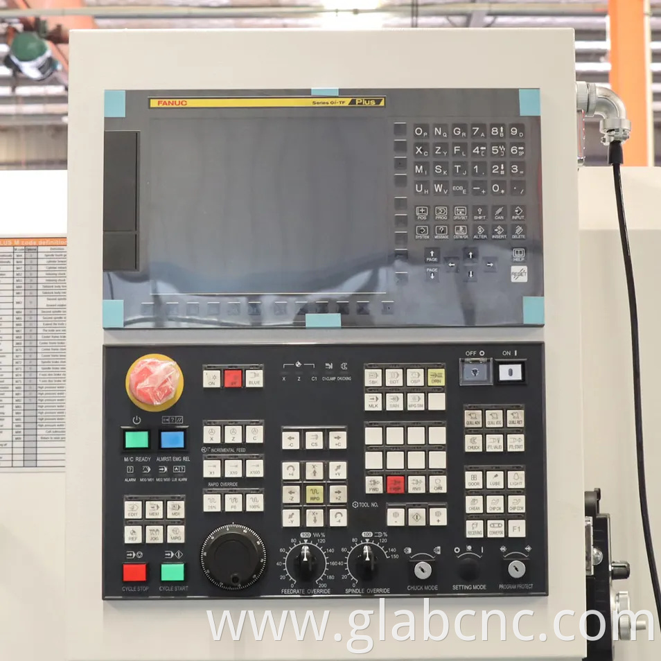 CNC Horizontal Vertical Machining Ck6180 Flat Bed CNC Lathe Machine